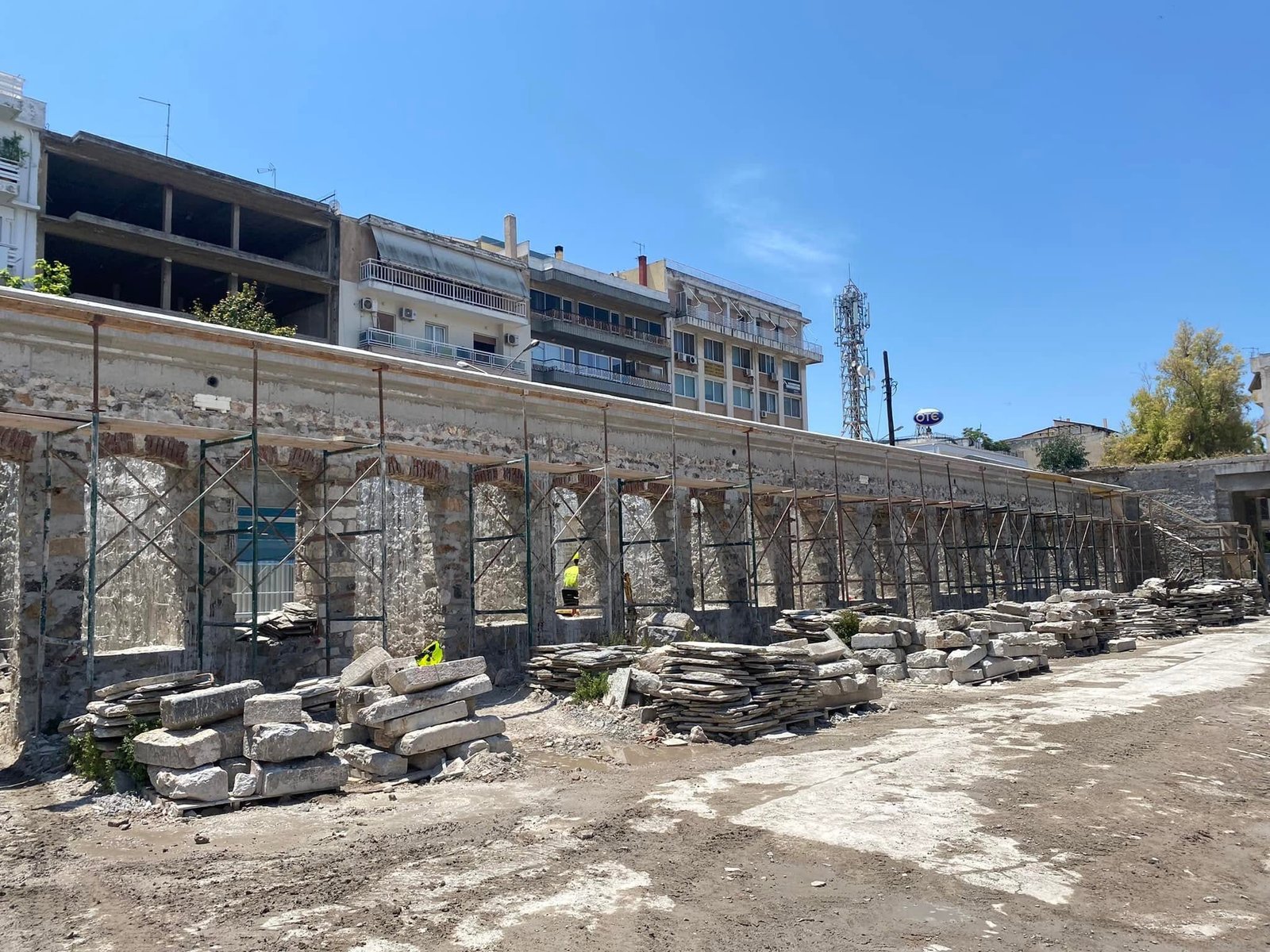 ΑΝΑΚΑΤΑΣΚΕΥΗ ΔΗΜΟΤΙΚΗΣ ΑΓΟΡΑΣ ΧΑΛΚΙΔΑΣ ΕΥΒΟΙΑ, ΤΕΧΝΙΚΕΣ ΕΡΓΑΣΙΕΣ ΤΕΧΝΟΜΠΕΤΟΝ ΜΟΝ ΙΚΕ
